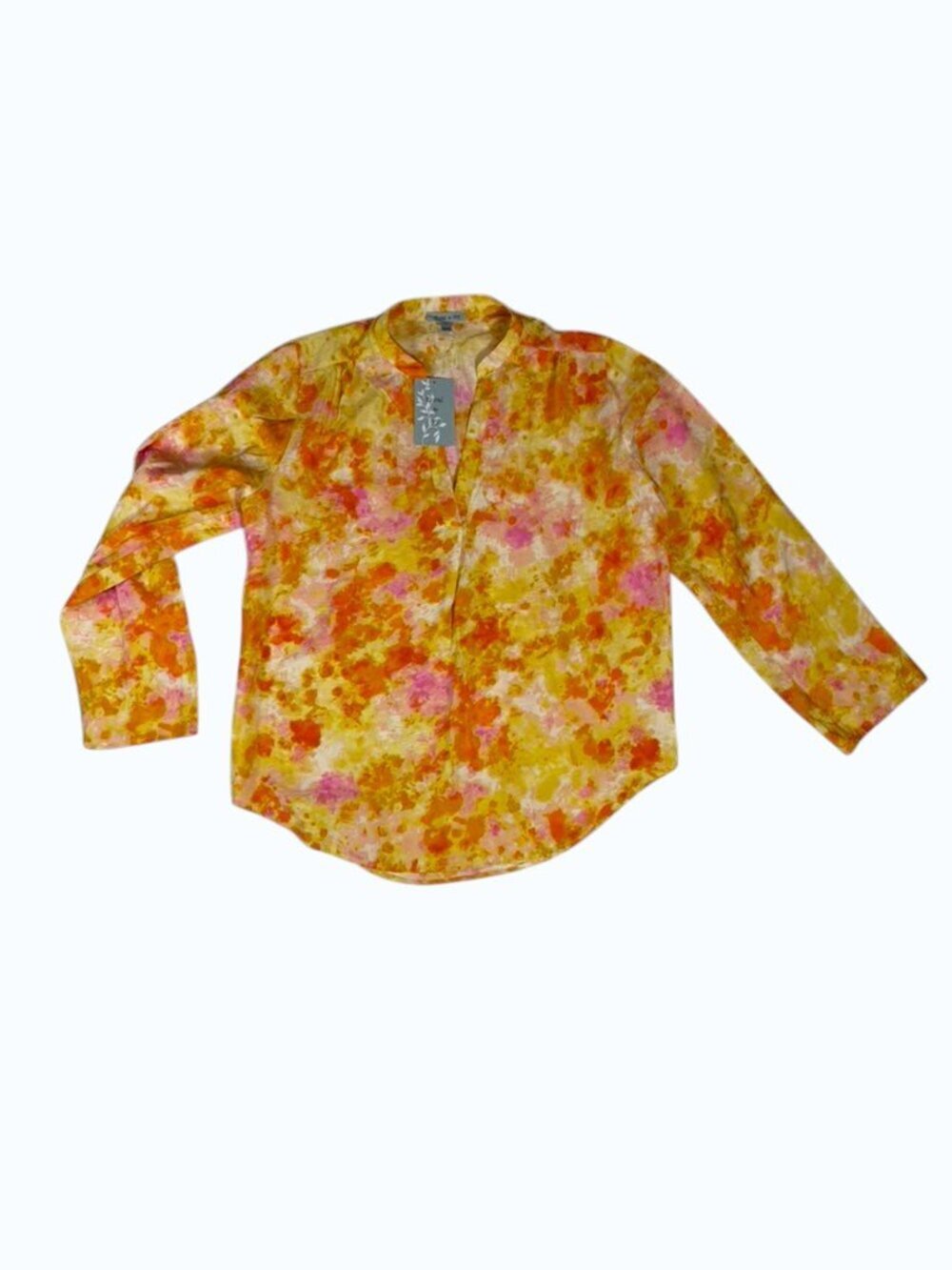 Floral & Ivy Floral Blouse Size S NWT Bright Spring Cottagecore.